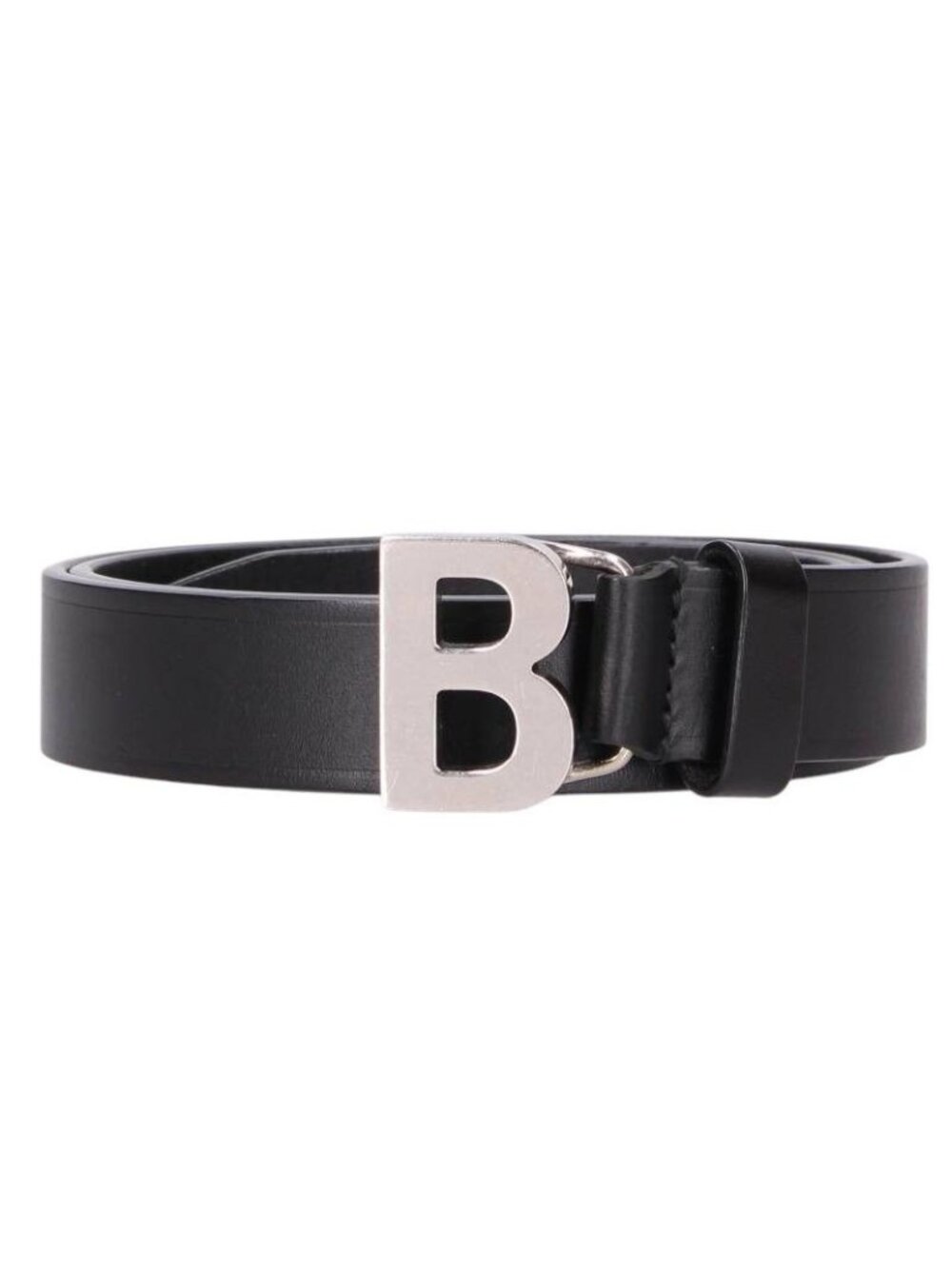 Balenciaga Logo Buckle Leather Belt 75